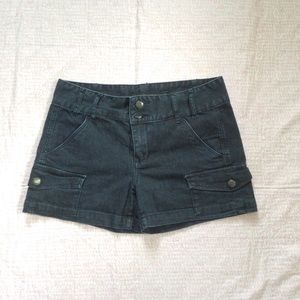 Calvin Klein dark denim shorts